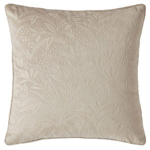 Laura Ashley Barley Embossed Cushion